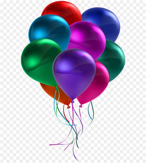 Birthday Balloons Animated Transparent - Clip Art Library