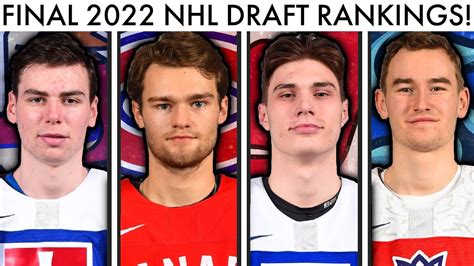 Final 2022 Nhl Draft Rankings Top 50 Best Prospect Rankingsshane