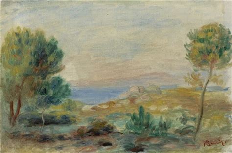 Paysage De Bord De Mer Par Pierre Auguste Renoir Sur Artnet