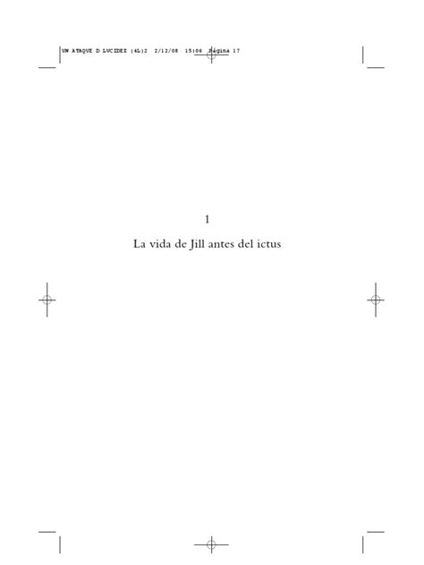 Un Ataque de Lucidez Jill Taylor | PDF | Esquizofrenia | Mente