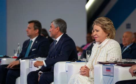 В. Матвиенко: Межпарламентское сотрудничество может и должно стать ...