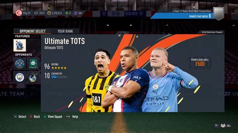 FIFA 23 Squad Battles Rewards June 18th Guaranteed TOTS And Ultimate