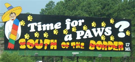 A Collection Of Classic Sob Billboards South Of The Border