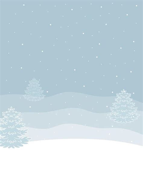 Snowy Winter Vertical Background Vector Illustration 3805109 Vector