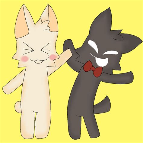 Toro and kuro by Lassiethesamoyed on DeviantArt