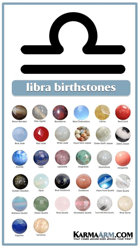 Libra Gemstones Birthstones Jewelry Yoga Bracelets Beaded