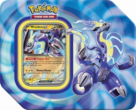 Paldea Legends Tins Koraidon Ex Miraidon Ex Revealed Pokeguardian