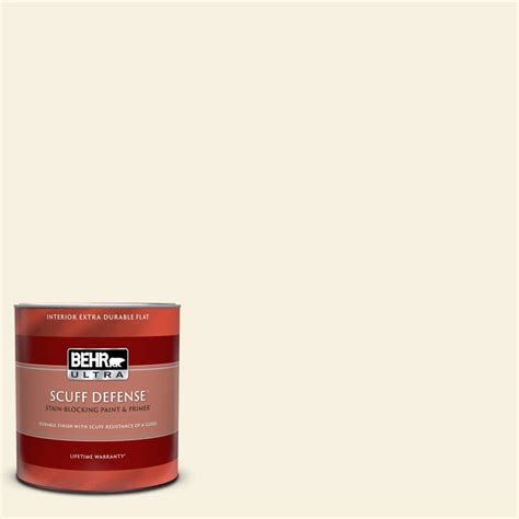 BEHR ULTRA 1 Qt GR W14 Coconut Twist Extra Durable Flat Interior