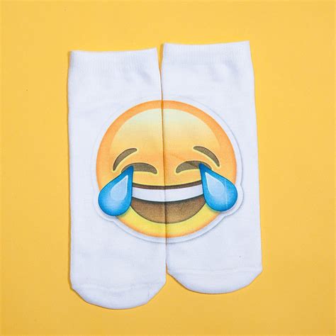 Emoji Pattern Socks | Top Tier Style