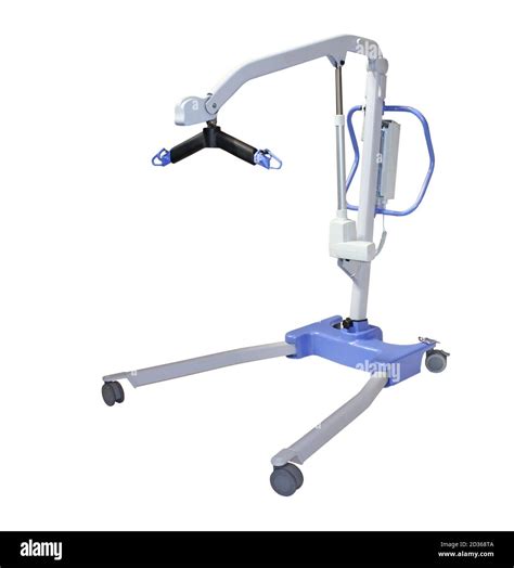 A Lifting Hoist For A Disabled Person Stock Photo Alamy