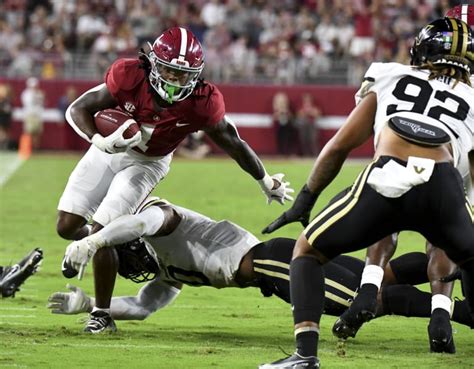 Report Card Grading Alabama S Performance Against Vanderbilt