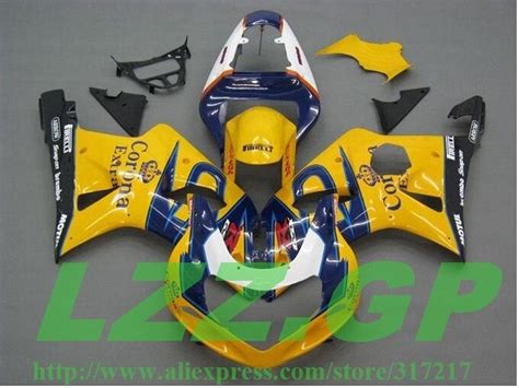 Kit De Car Nage Jaune D Injection Pour Suzuki Gsx R Gsxr