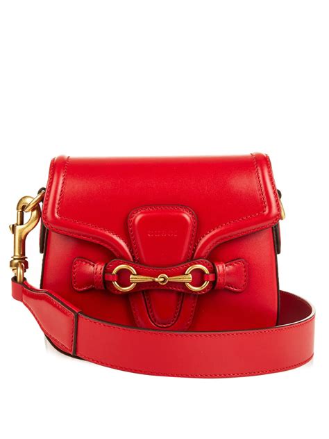 Lady Web Mini Leather Cross Body Bag Gucci MATCHESFASHION US