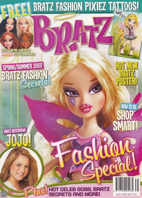 Bratz Magazine Uk Issue 35 Magazine Cover Ideas Y2k Posters 2000s