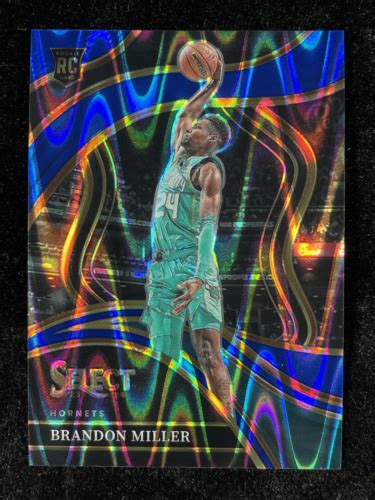 2023 24 Panini Select Brandon Miller 286 Courtside Tectonic Prizm RC