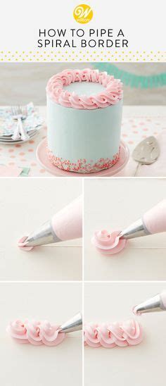 Simple And Easy Buttercream Cake Borders I Scream For Buttercream