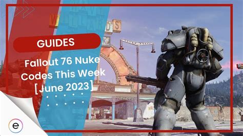 Fallout 76 Nuke Codes May 2024 EXputer