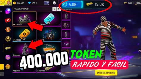 Nuevo Bug O Truco Muchos Token Dinero En Efectivo Free Fire Gratis