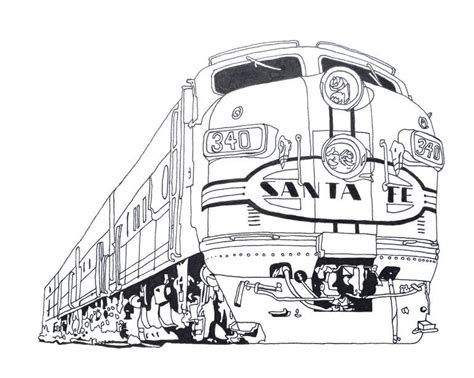 Union Pacific Coloring Pages