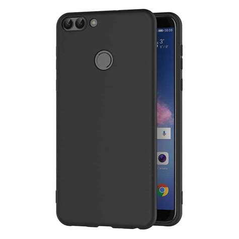 Capa Huawei P Smart Silicone Ultrafino Preta Peliculadevidro Pt