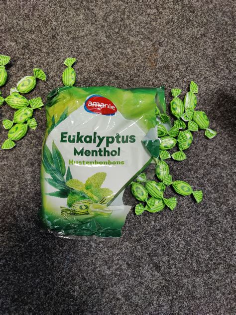 Amanie Eukalyptus Menthol Hustenbonbons Kalorien Neue Produkte Fddb