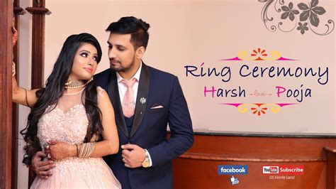 Ring Ceremony Highlight 2018 Harsh And Pooja K K Movie Land Youtube