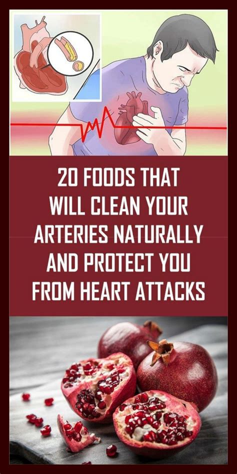 20 Foods That Will Clean Your Arteries Naturally And Protect You From