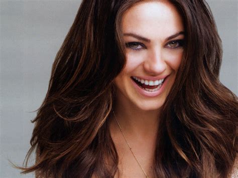 wallpaper mila kunis, face, laugh HD : Widescreen : High Definition ...