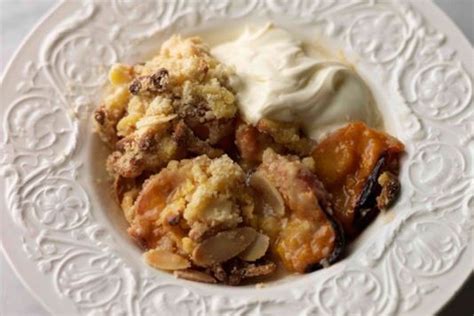 The Hairy Bikers Apricot And Almond Crumble Recipe