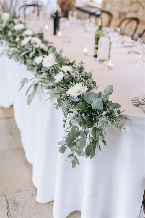 How to Make a Greenery Table Garland