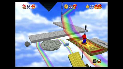 Cruiser Crossing The Rainbow Course Rainbow Ride Super Mario