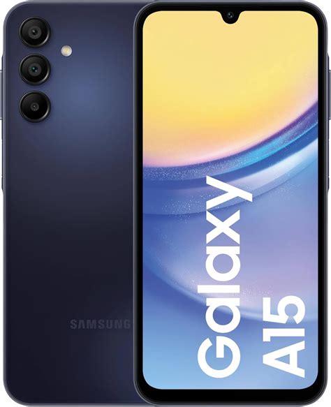 Samsung A155f Dsn Galaxy A15 Dual 128gb 4gb Ram Blue Black Amazon Nl Elektronica