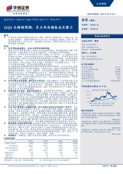 2020年报及2021年一季报点评：21q1业绩超预期，多点布局储备成长潜力