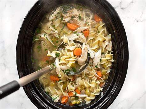 Slow Cooker Chicken Noodle Soup Recipe Cart