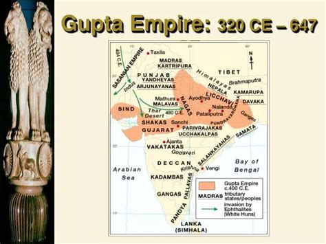 Ppt Gupta Empire 320 Ce 647 Ce Powerpoint Presentation Id2742367