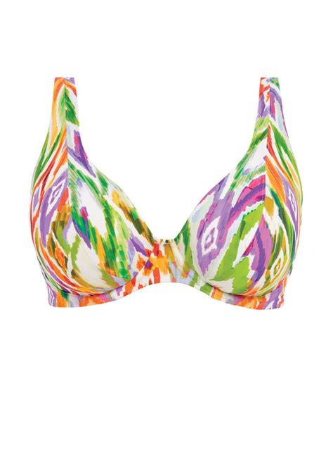 Biustonosz kąpielowy Freya Swim TUSAN BEACH AS MUI Uw High Apex Bikini Top Multi Bademode