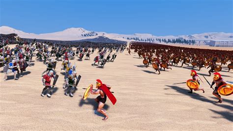 8 000 Spartans Vs 60 000 Footman Ultimate Epic Battle Simulator UEBS