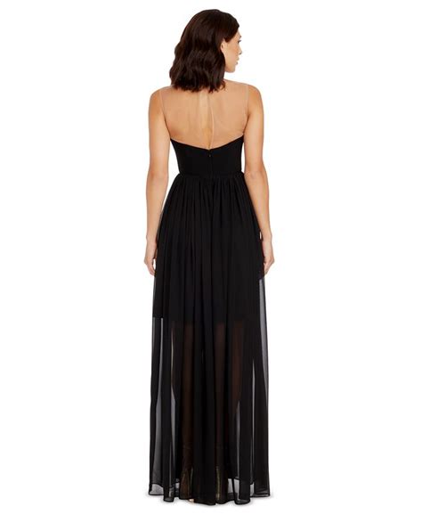 Dress The Population Womens Eleanor Strapless Gown Macys