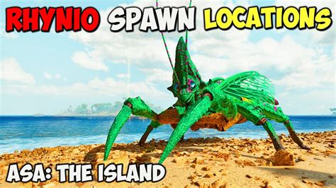 ASA BEST Rhyniognatha Spawn LOCATIONS ARK Survival Ascended The