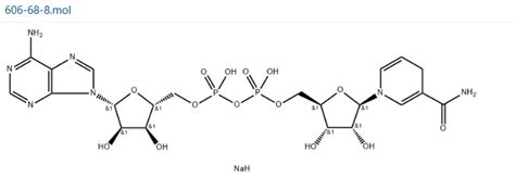 Nadh Beta Nicotinamide Adenine Dinucleotide Disodium Salt Cas No 606 68