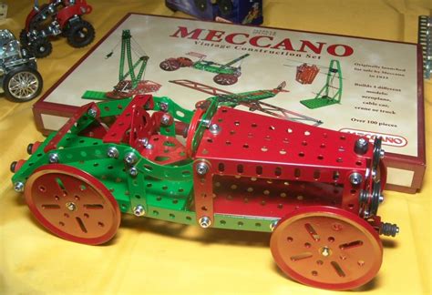 The New Meccano Vintage Construction Set Meccano Meccano Models Hobby Toys