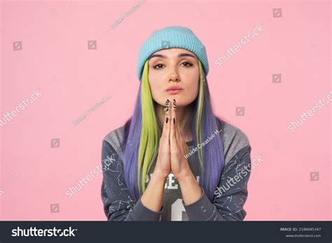 Serious Sad Poor Young Hipster Caucasian Stock Photo 2189045347