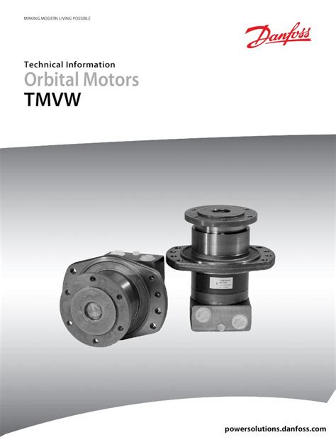 Pdf Tmvw Orbital Motors Danfossfiles Danfoss Documents Tmvw