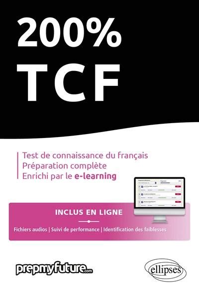 Livre Tcf Test De Connaissance Du Fran Ais Pr Paration