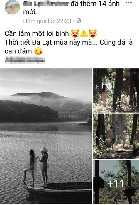 Bộ ảnh cưới Nude hồ Tuyền Lâm bị ném đá gay gắt hot nhất hiện nay
