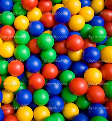 Colour plastic balls Stock Photo by ©yanlev 46940031