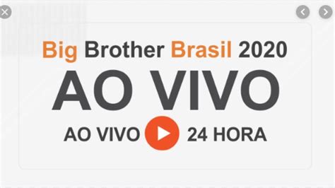 BBB 20 AO VIVO 24 HRS SORTEIO YouTube