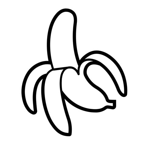 Banana Coloring Pages Best Coloring Pages For Kids