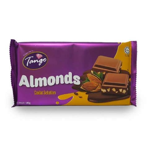 SMR Chocolates - Tango Bar Almonds 140g