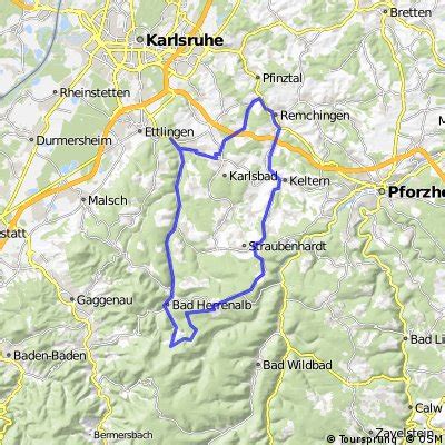 Radwege Und Routen In Und Um K Nigsbach Stein Bikemap Deine Radrouten